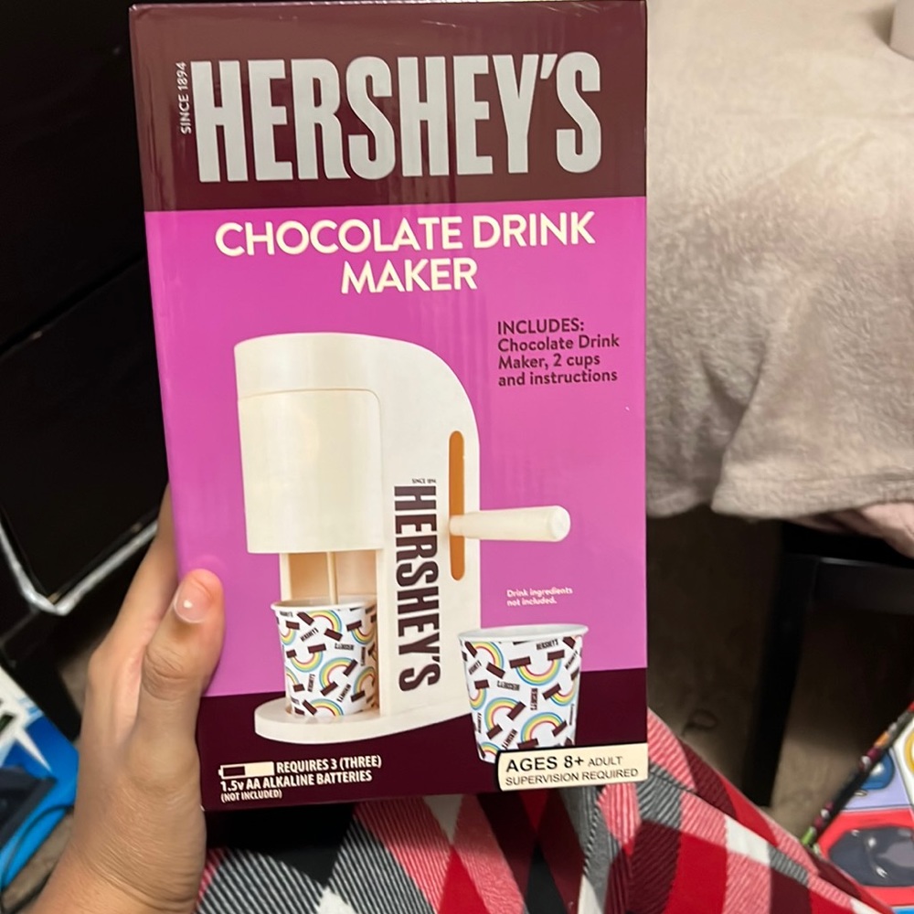 Hershey chocolate drink maker